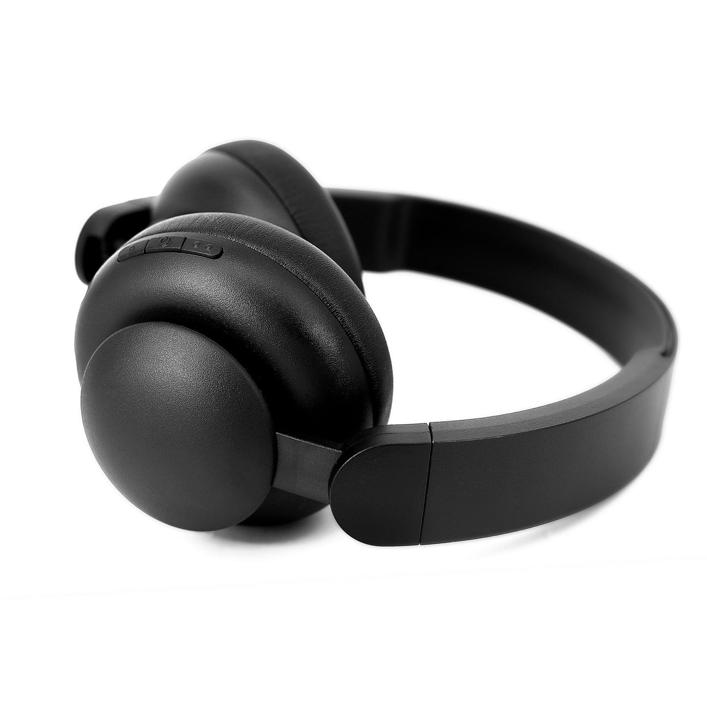 onn. Wireless On-Ear Headphones, Black