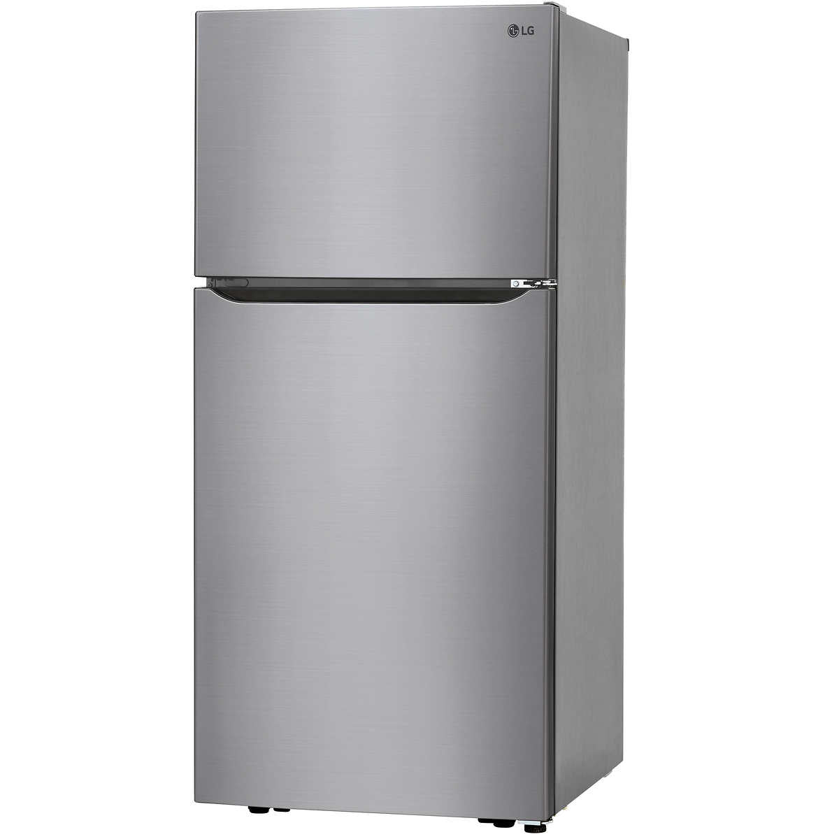 LG Top Mount Freezer Refrigerator, 20 cu ft, Stainless Steel