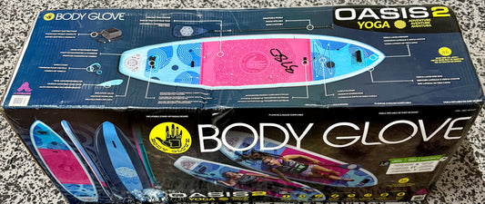 Body Glove Oasis 2 10’ Inflatable Stand Up YOGA Paddle Board Package