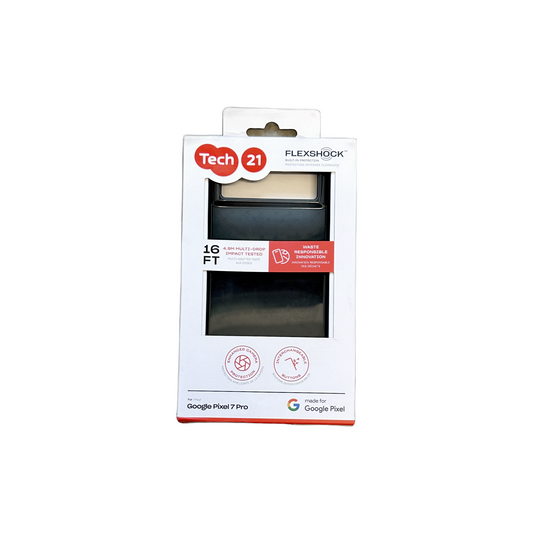 Tech21 - EvoCheck Case for Google Pixel 7 Pro - Smokey/Black