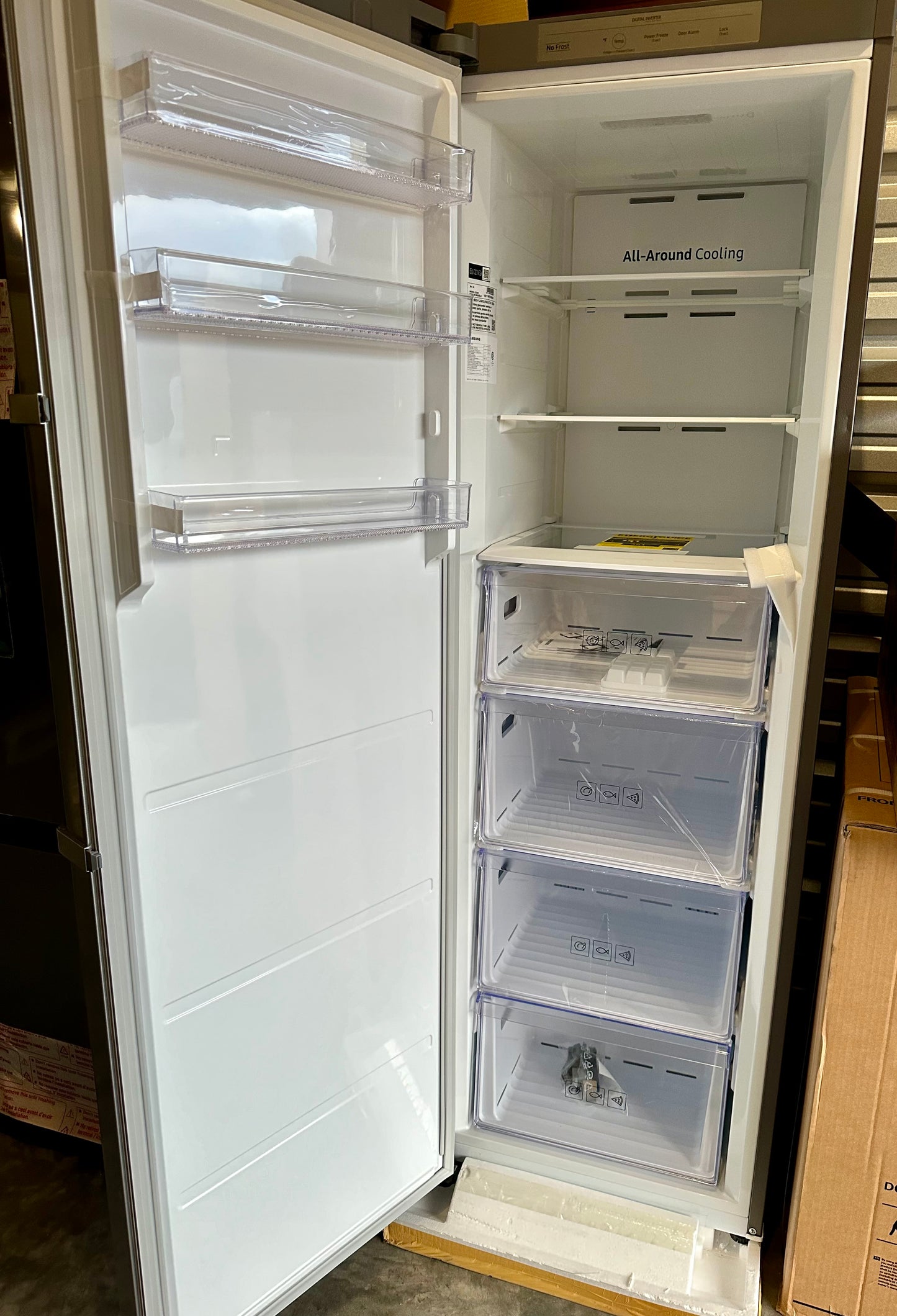 Samsung 11.4 cu. ft. Capacity Convertible Upright Freezer