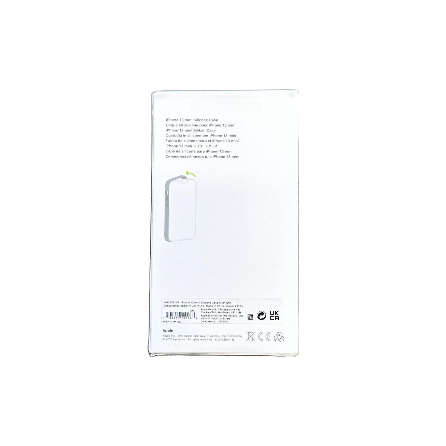 Apple iphone 13 Mini Silicone Case with Magsafe