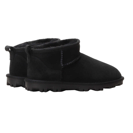 Kirkland Signature Kids' Shearling Ankle Boot - Black