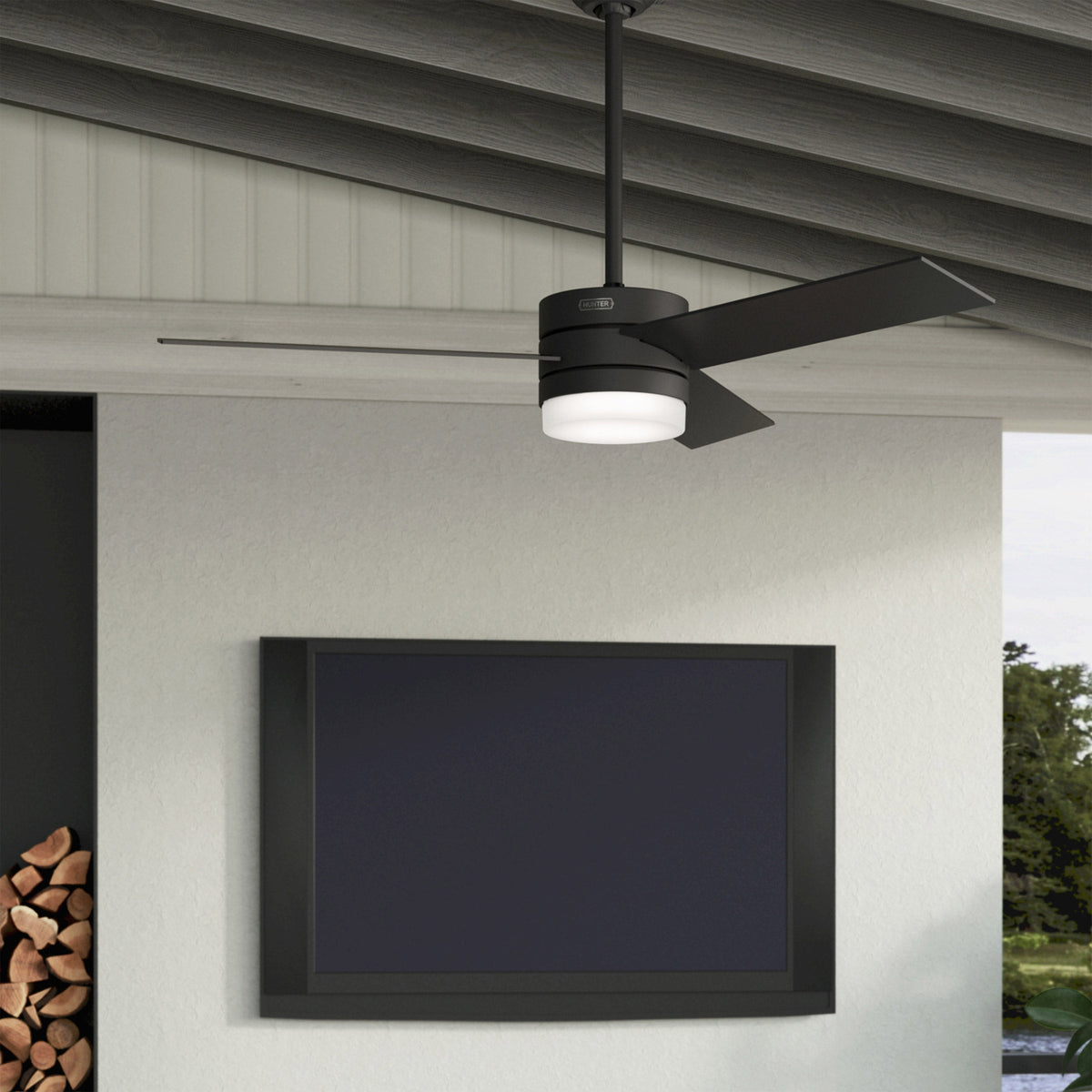Hunter Exeter 54” 3-Blade Indoor / Outdoor Ceiling Fan — exact product 3