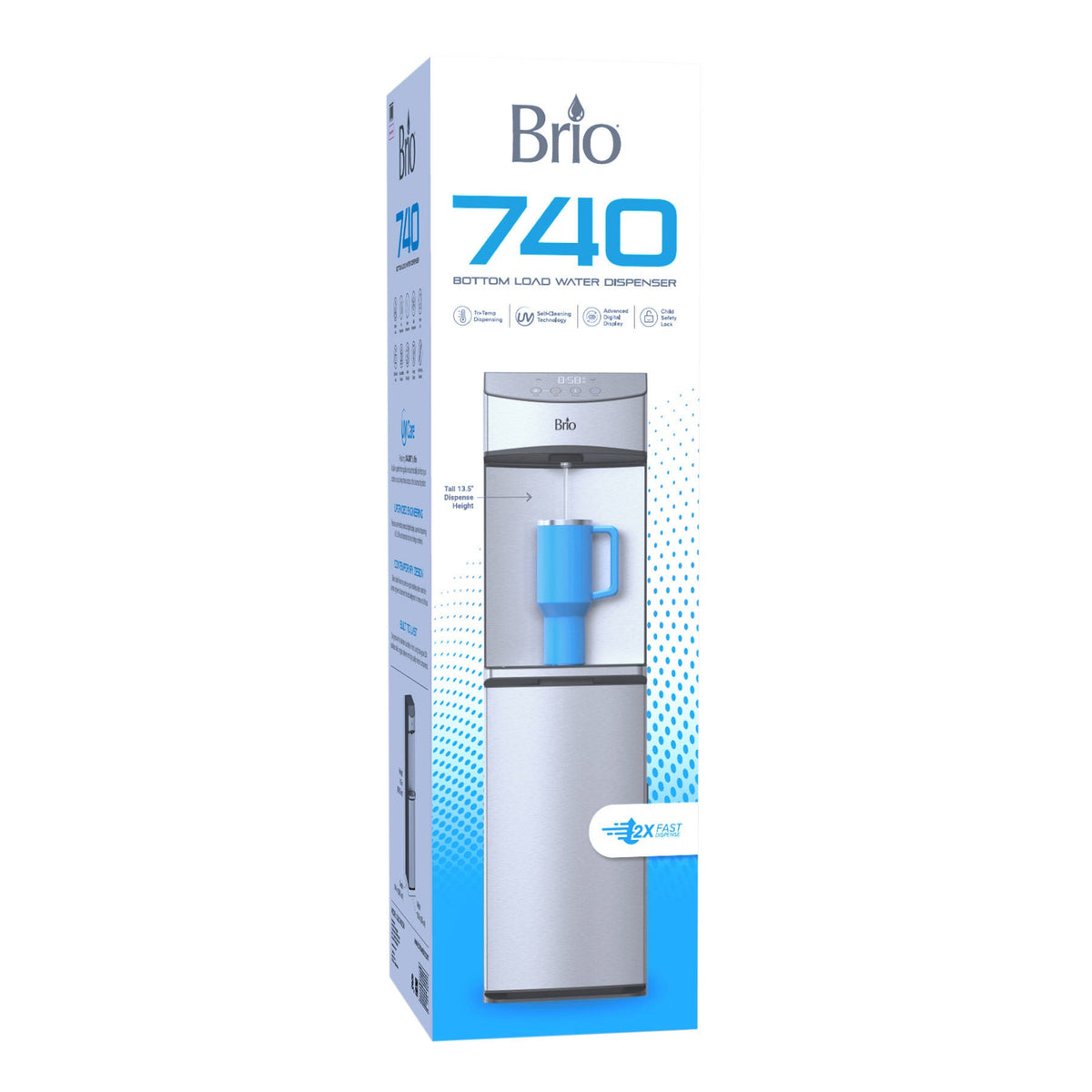 Brio 740 Series Self-Cleaning Bottom Load Water Cooler — exact product 3