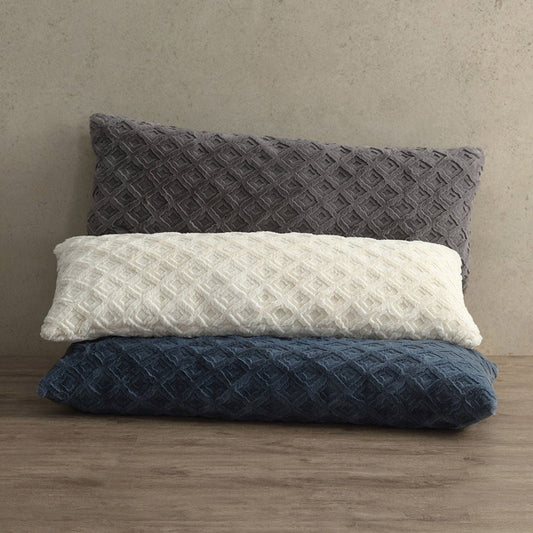 Faux Fur Body Pillow, Item 1940400 — catalog assortment in gray, blue and ivory; one pillow, color varies