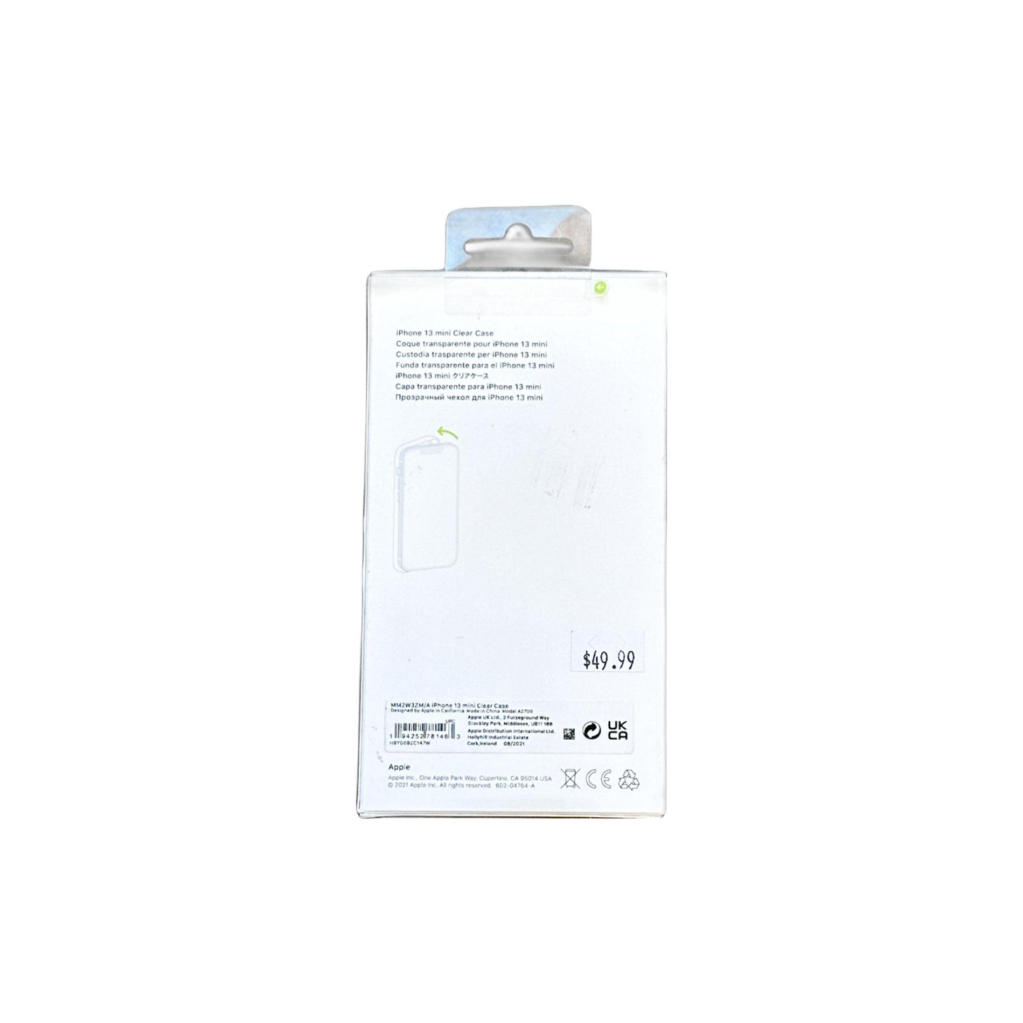 Apple - iphone 13 Mini Clear Case with MagSafe