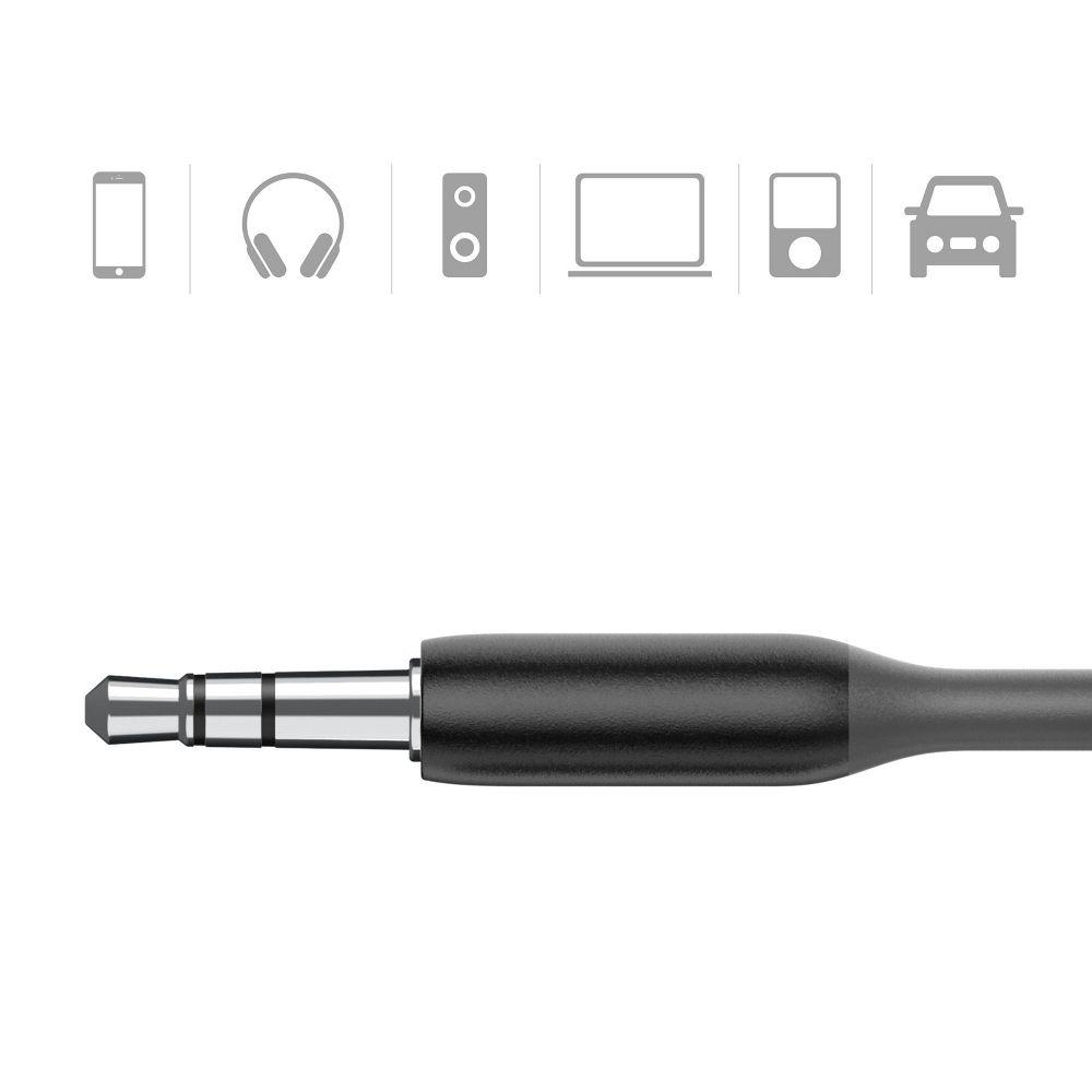 Anker Dongle Lightning 3.5mm to Lightning 3' Cable - Black