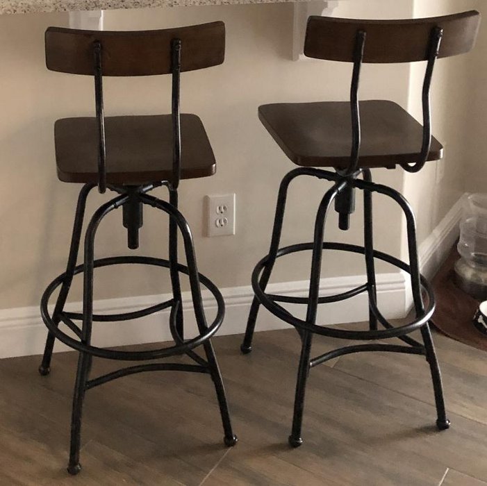 Woodsboro Adjustable Barstool - Threshold™