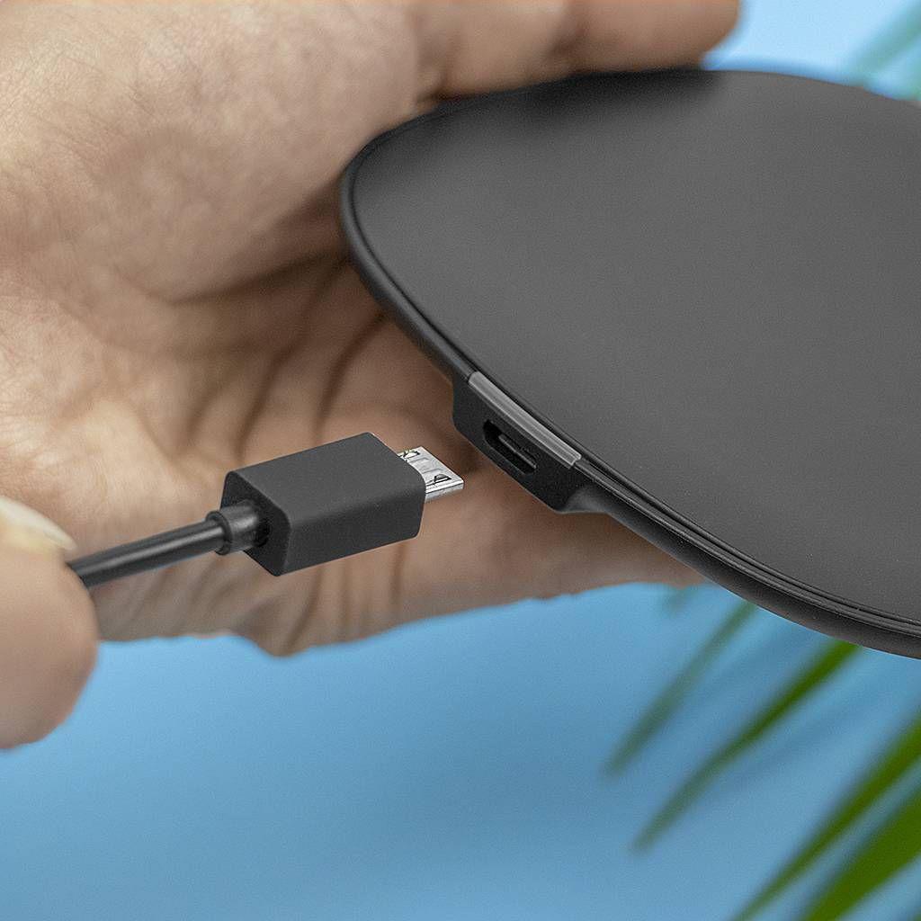 Just Wireless 4' TPU Micro USB to USB-A Cable - Black