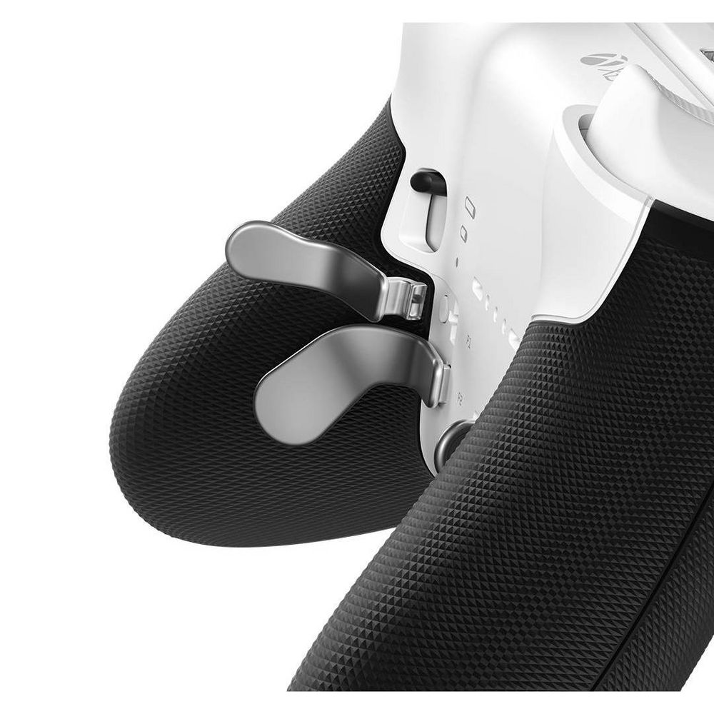 Xbox Elite Series 2 Core Wireless Controller - White/Black: USB-C Bluetooth Dual Vibration