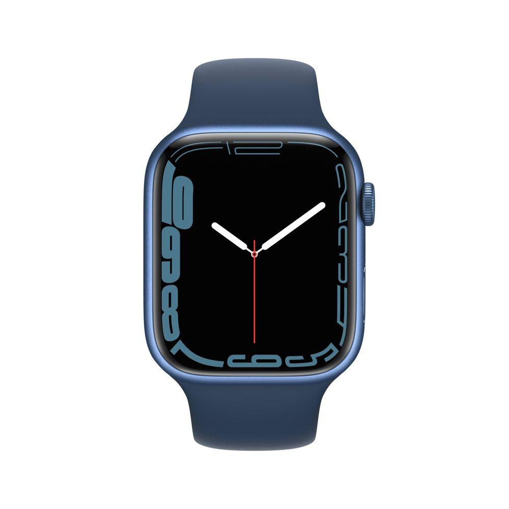 Apple Watch Series 7 (GPS) 41mm Aluminum Case with Abyss Blue Sport Band 194252590362