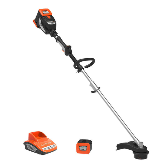 Yardforce 60v Line Trimmer with 2.5 Ah Battery and Charger