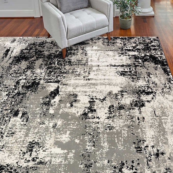 Thomasville Timeless Classic Rug Collection, Otello Color: Black, Rug Size: 8 ft. 8 in. x 13 ft.