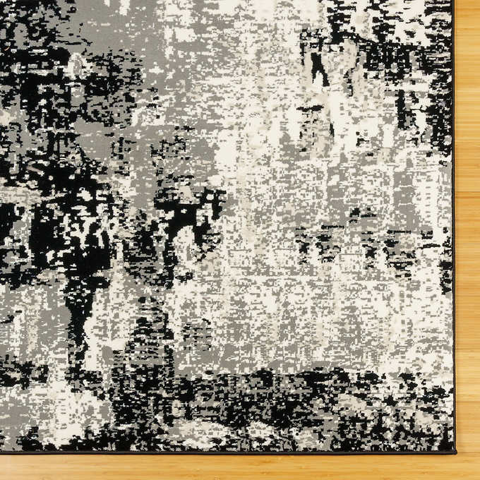 Thomasville Timeless Classic Rug Collection, Otello Color: Black, Rug Size: 8 ft. 8 in. x 13 ft.