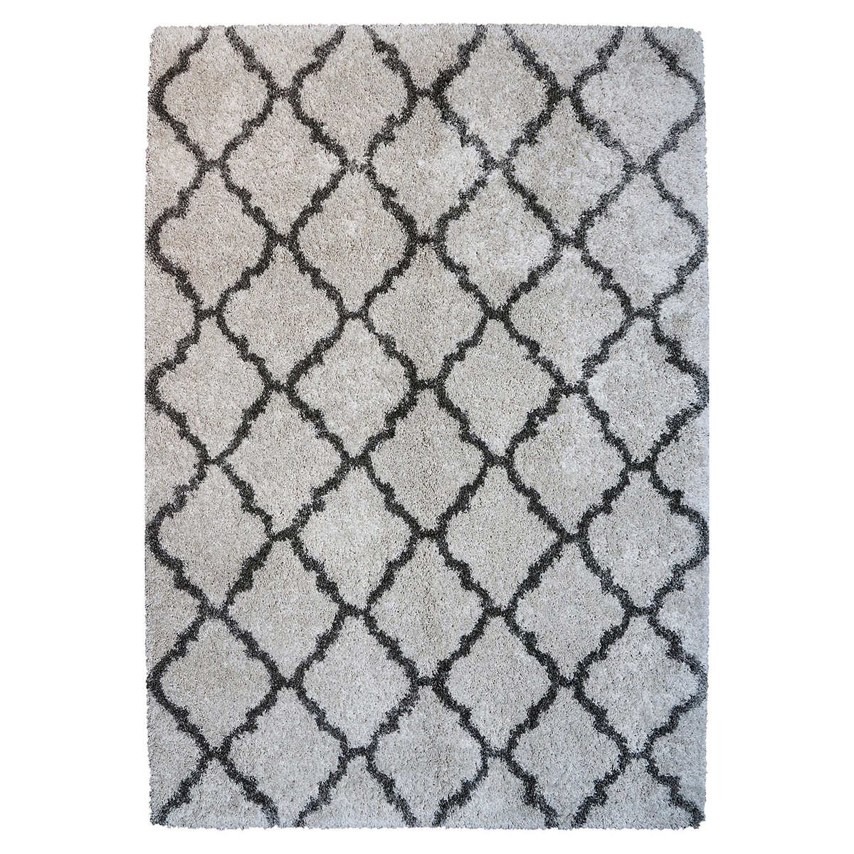 Thomasville Marketplace Luxury Trellis Shag Rugs Color: Cream, Rug Size: 7 ft. 10 in. x 10 ft.