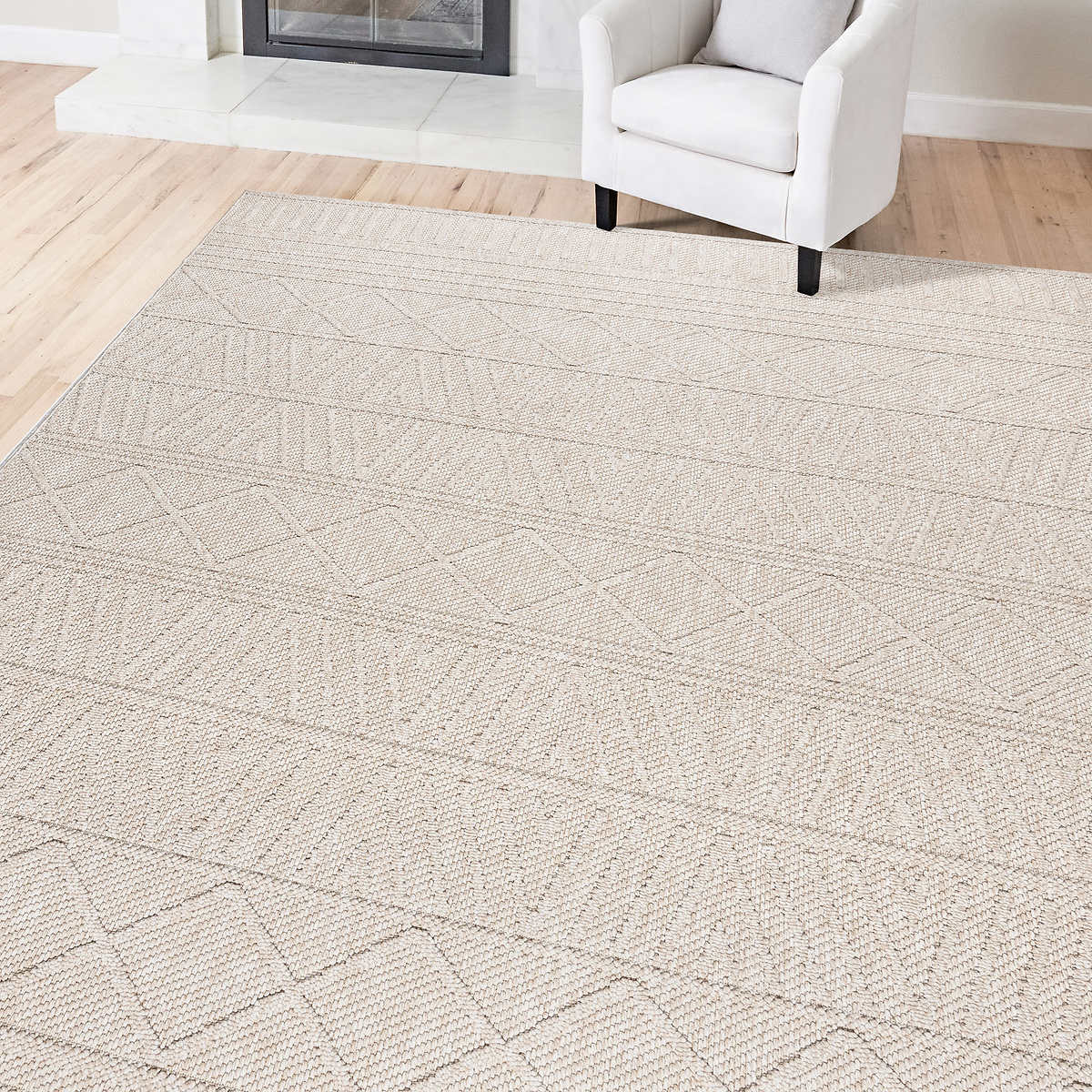 Regent Area Rug Collection, Lana Beige Rug Size: 7ft. 10in. x 10ft.