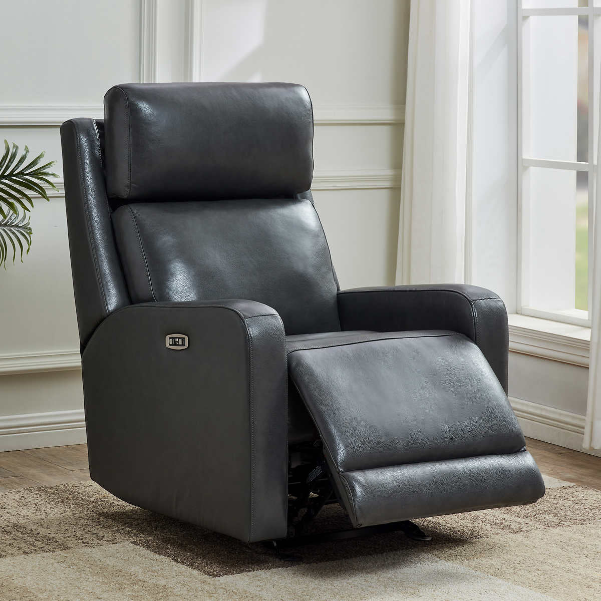 Arnie Leather Power Glider Recliner