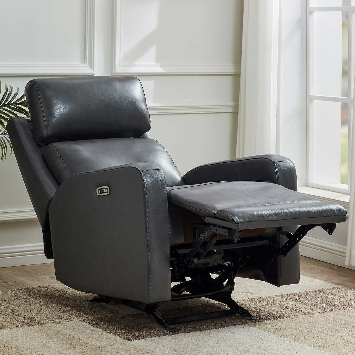 Arnie Leather Power Glider Recliner