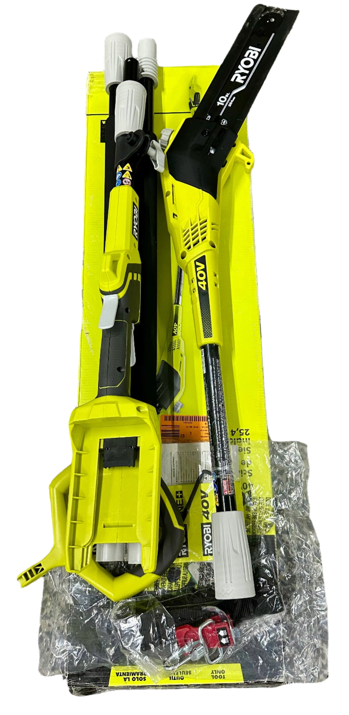 RYOBI 40V 10 in. Cordless Battery Pole Saw (Tool-Only)