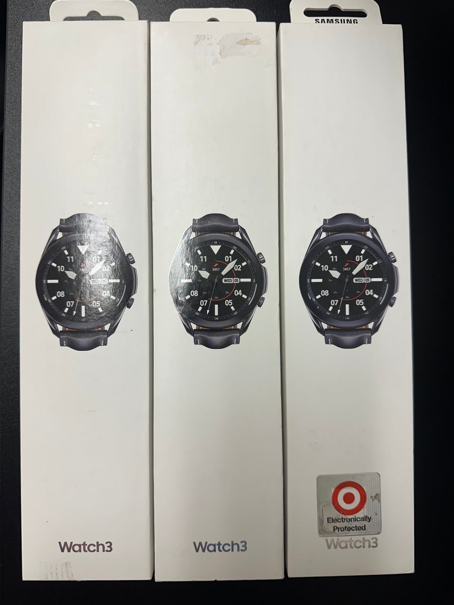 SAMSUNG Galaxy Watch 3 (45mm, GPS, Bluetooth) Smart Watch with Advanced Health Monitoring, Fitness Tracking, and Long lasting Battery - Mystic Black (US Version)