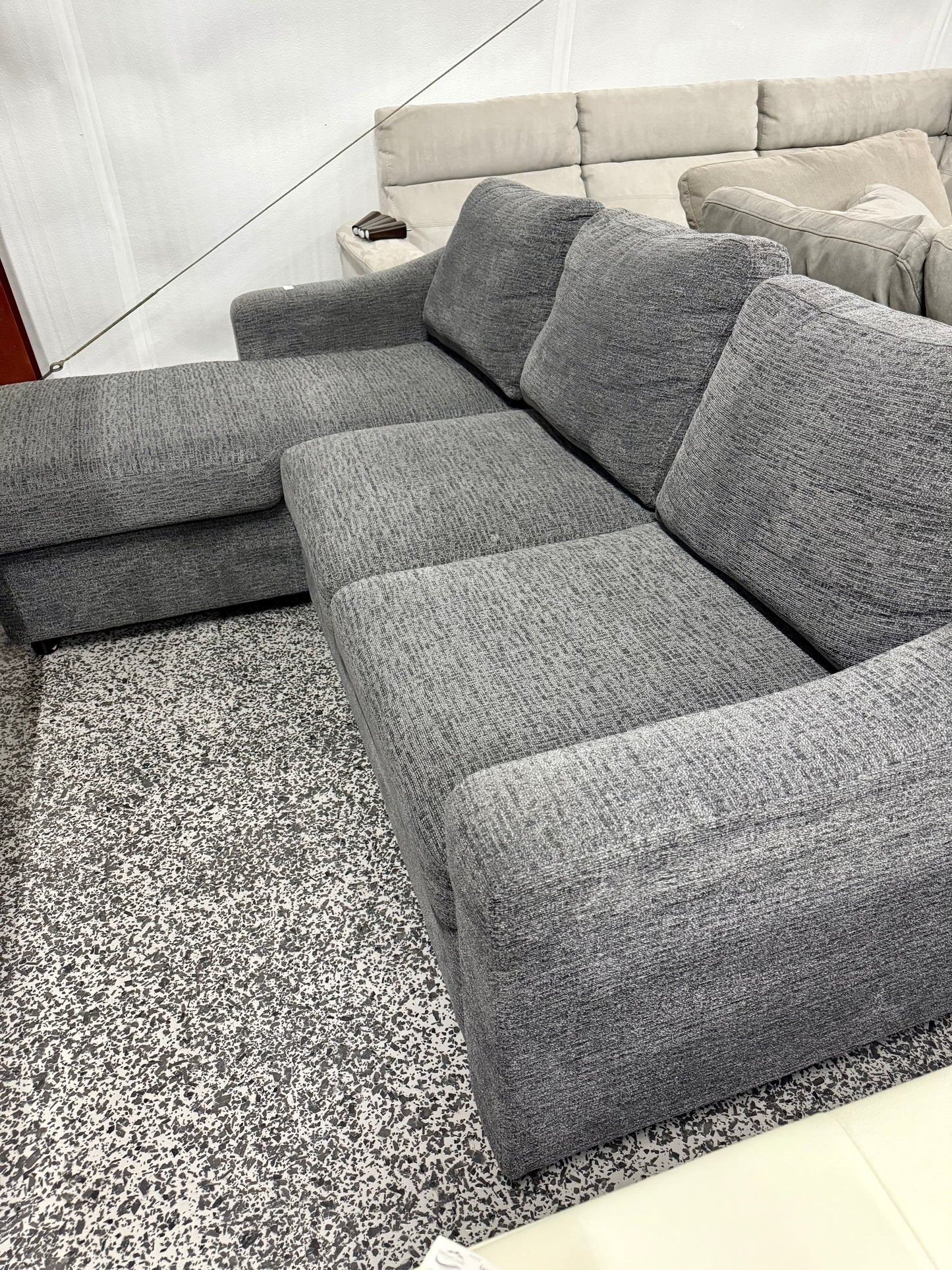 Coddle Aria Fabric Sleeper Sofa with Chaise