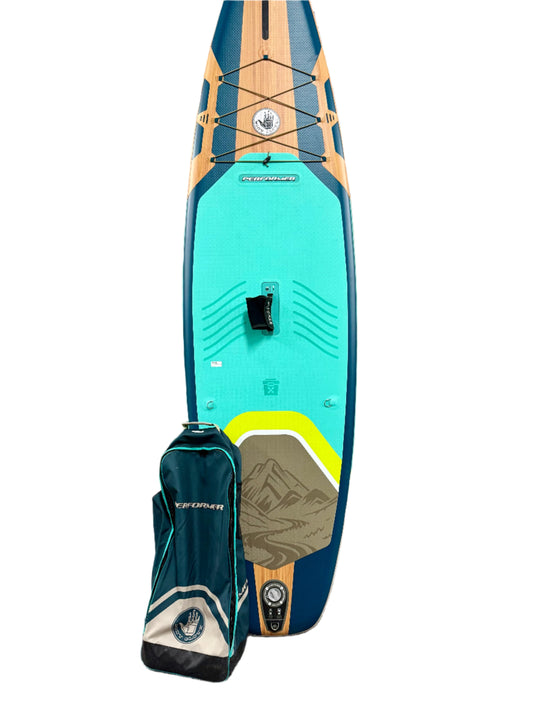 BODY GLOVE 2024 Performer 11' Inflatable Paddle Board - Deep Sea/Isle Green
