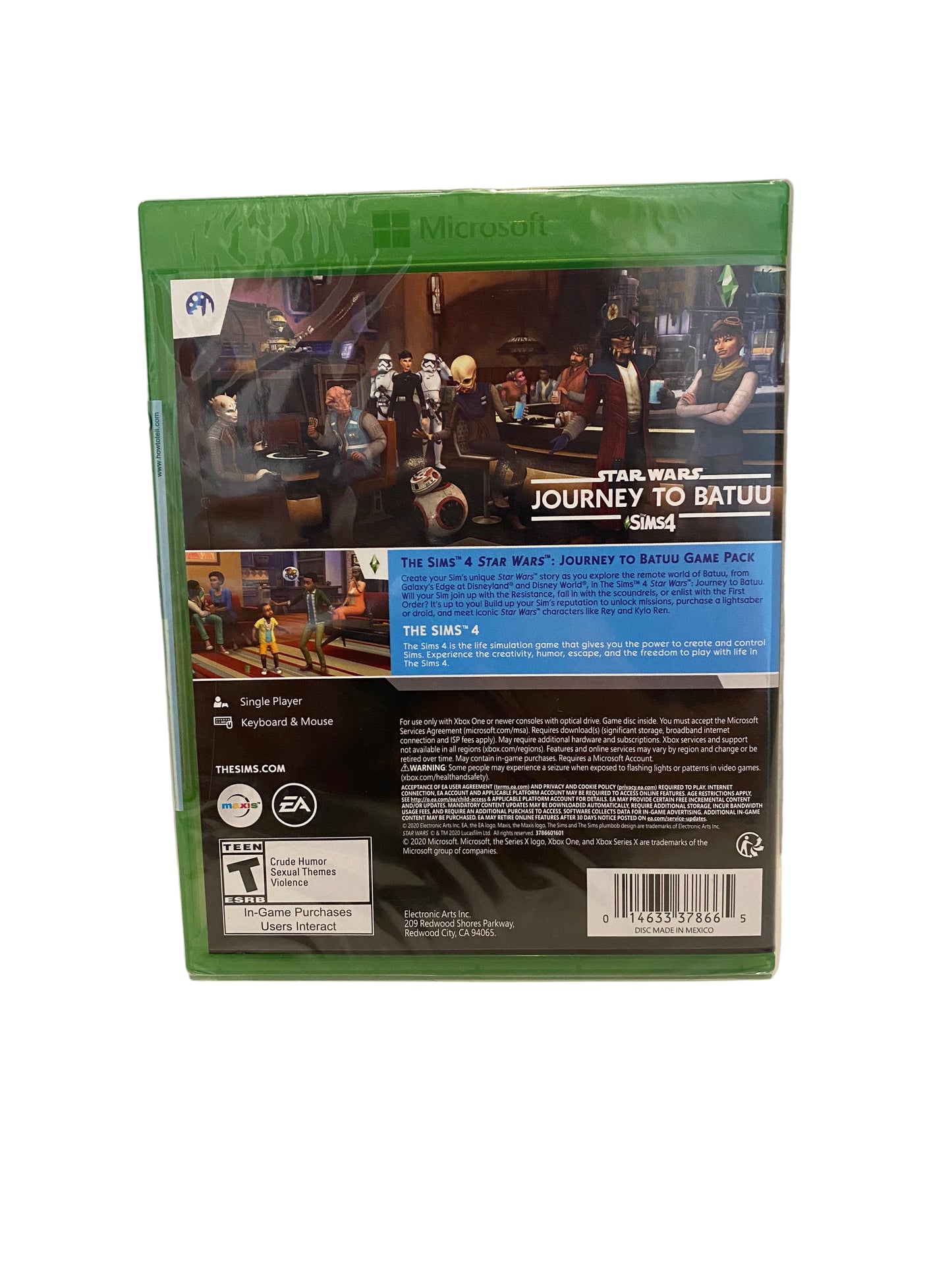 The Sims 4 Plus Star Wars Journey to Batuu Bundle XBOX