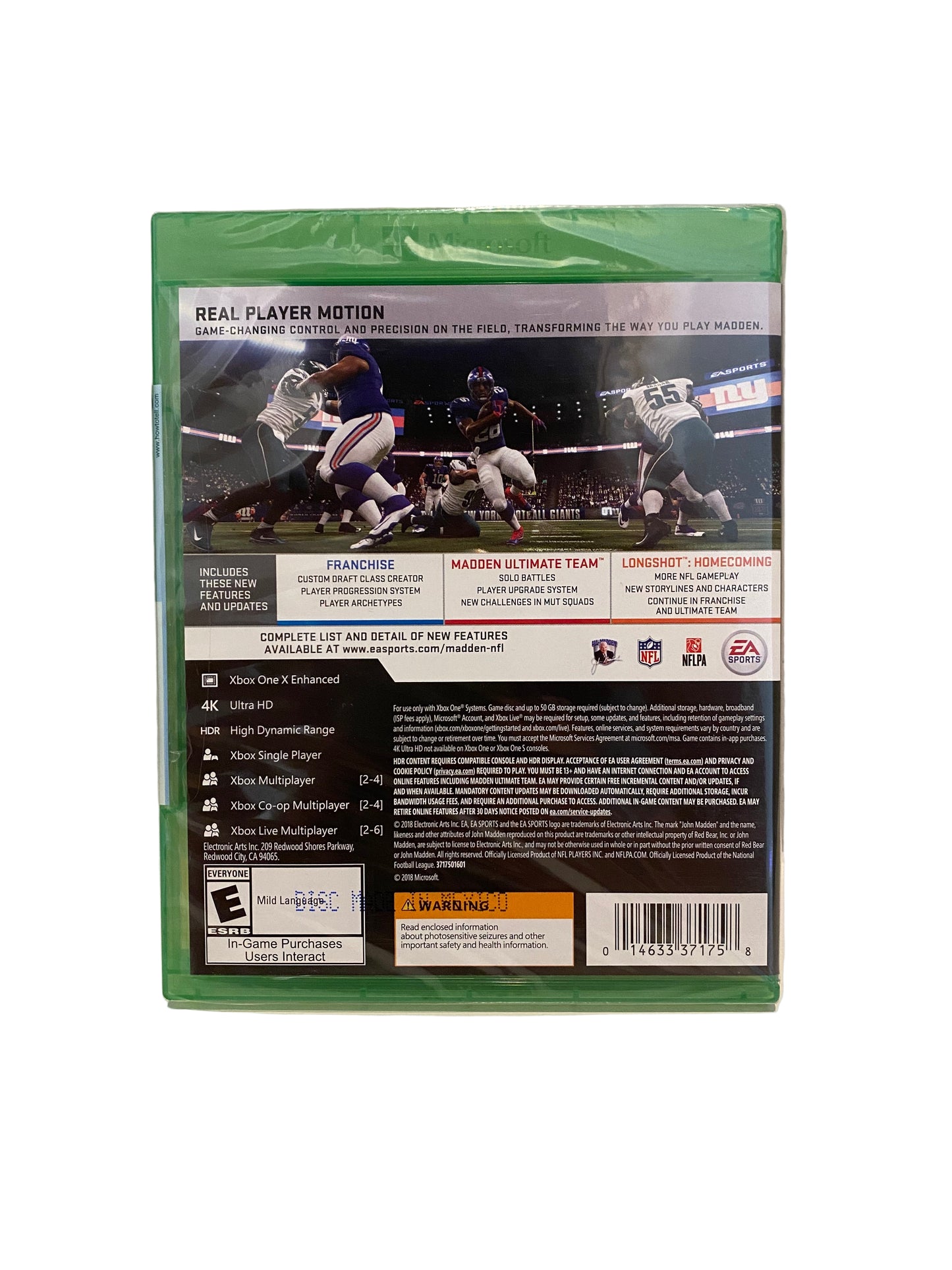 Madden NFL 19 Standard Edition XBOX ONE