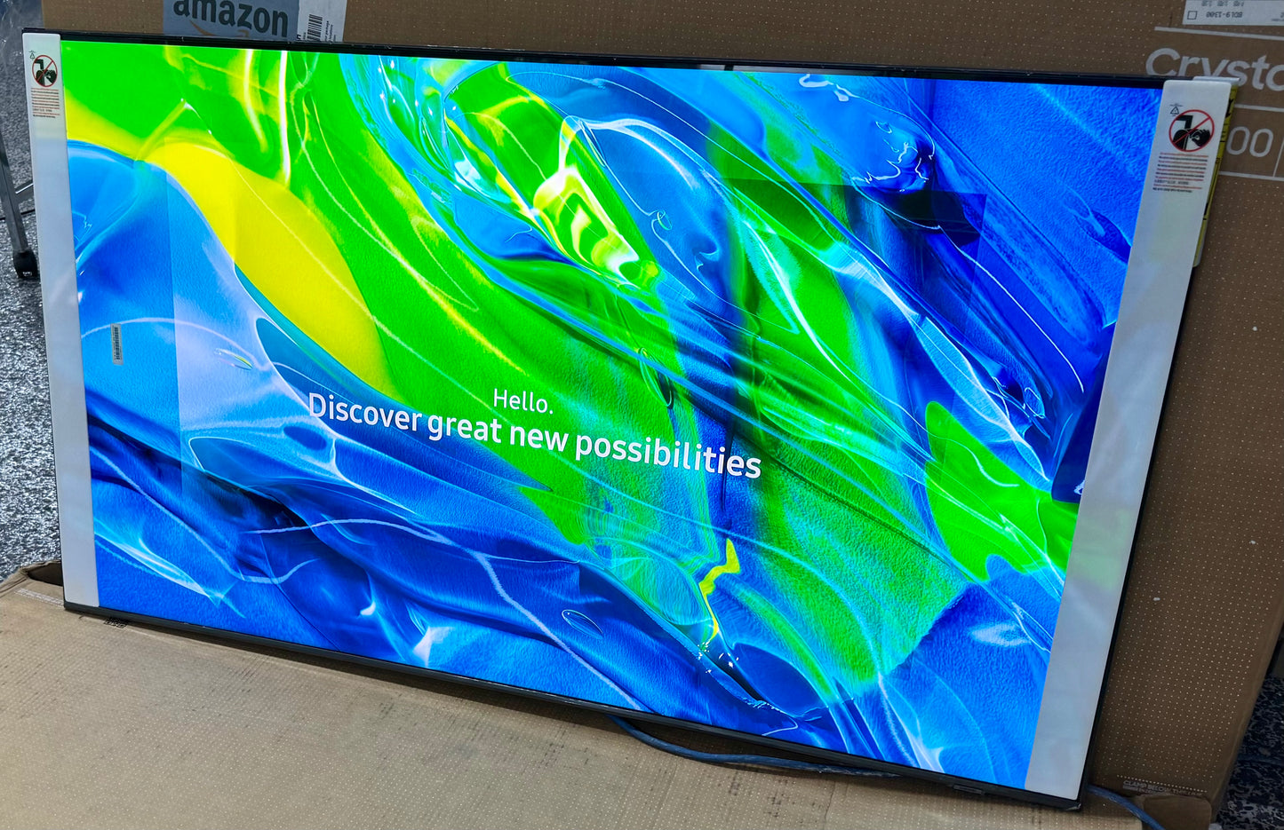 SAMSUNG 55-Inch Class QLED 4K Q60C Series Quantum HDR, Dual LED, Object Tracking Sound Lite, Q-Symphony, Motion Xcelerator, Gaming Hub, Smart TV with Alexa Built-in (QN55Q60C, 2023 Model)