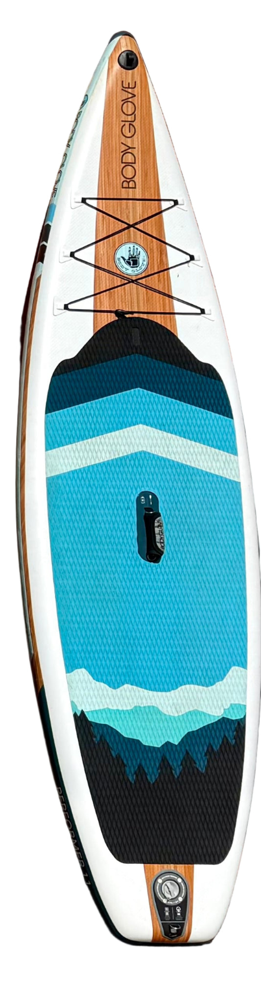 Body Glove Performer 11' Inflatable Stand Up Paddle Board Package