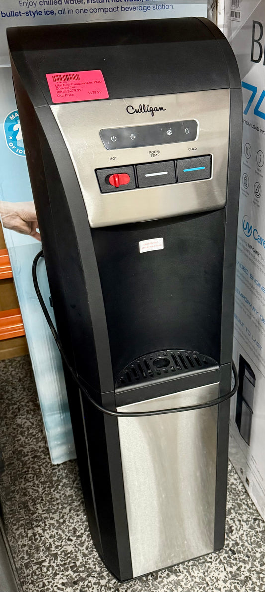 Culligan Bottom Load Water Cooler, POU Convertible