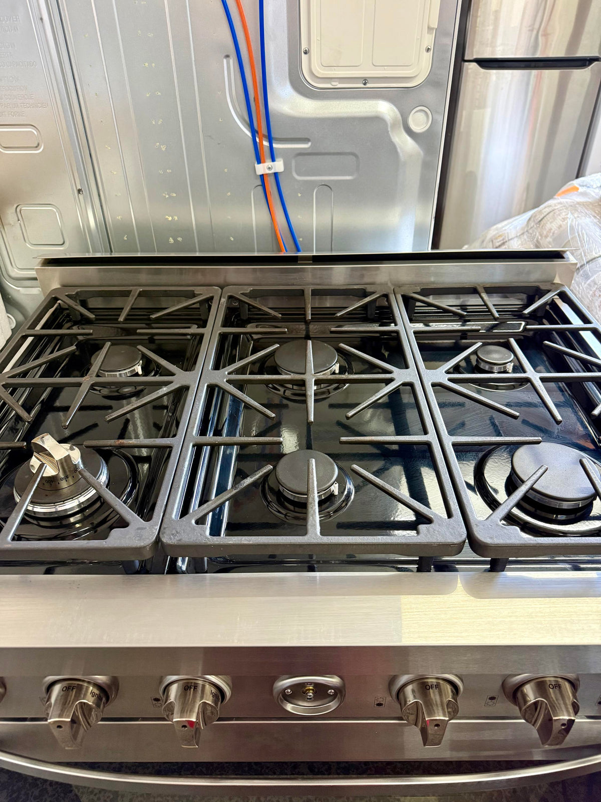 NXR 36 Inch. Freestanding Gas Range with 6 Italian Sealed Burners