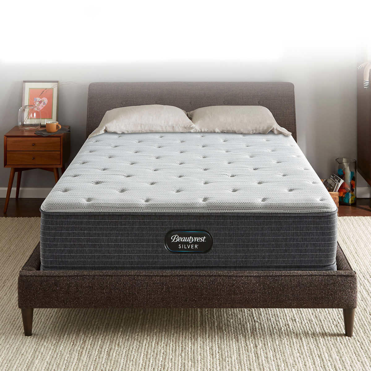 Beautyrest 12" Silver BRS900 Medium-Firm Mattress, Bed Size: King