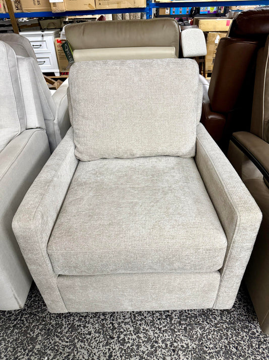Henredon Marley Fabric Swivel Accent Chair