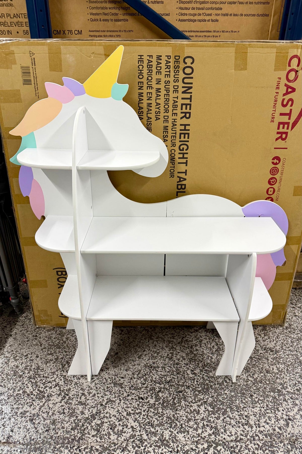 Delta Children Unicorn Bookcase