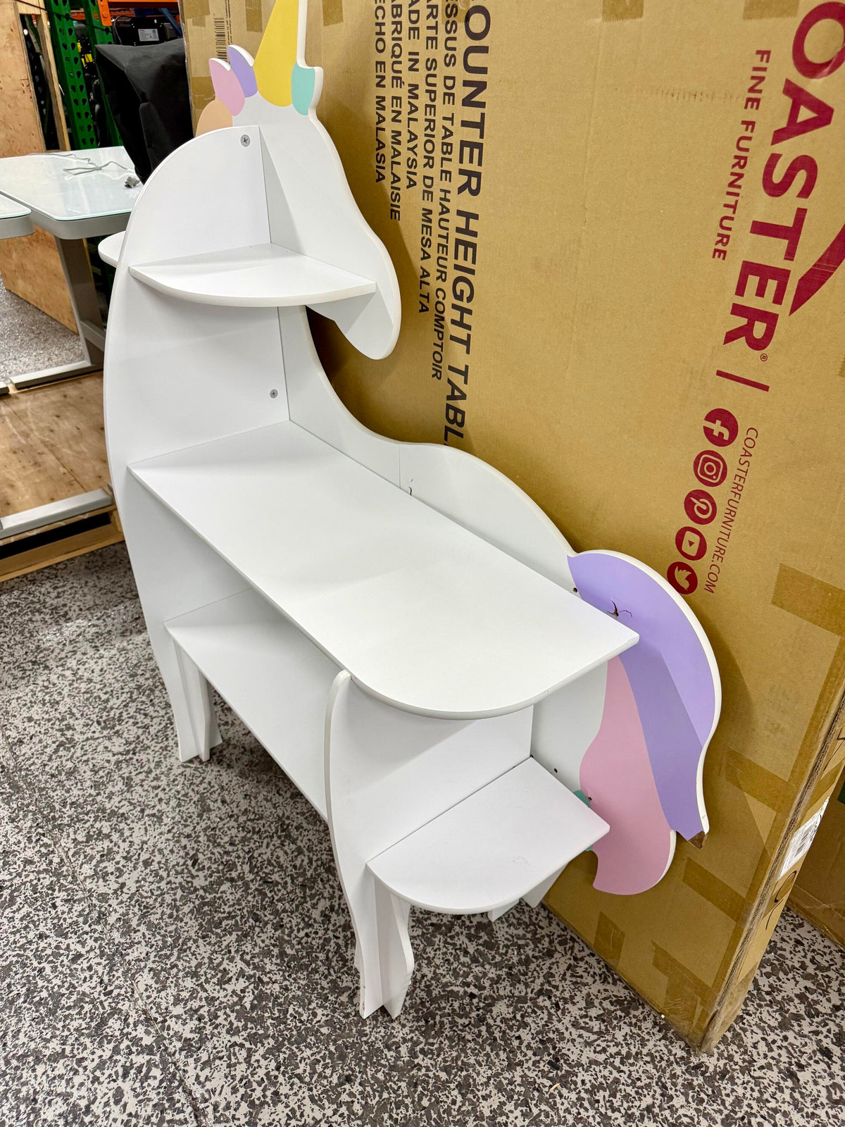 Delta Children Unicorn Bookcase