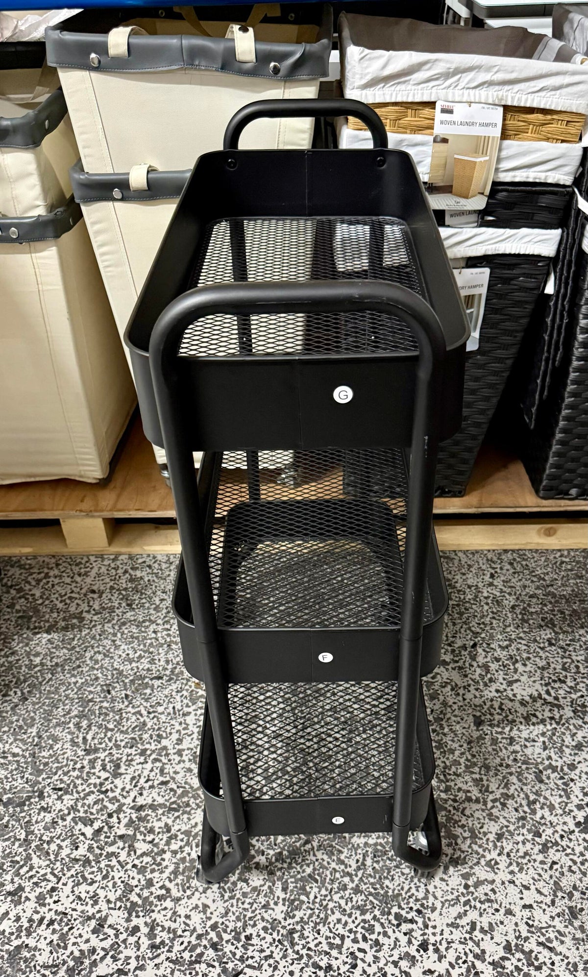 Neatfreak 3-Tier Extra-Wide Rolling Cart