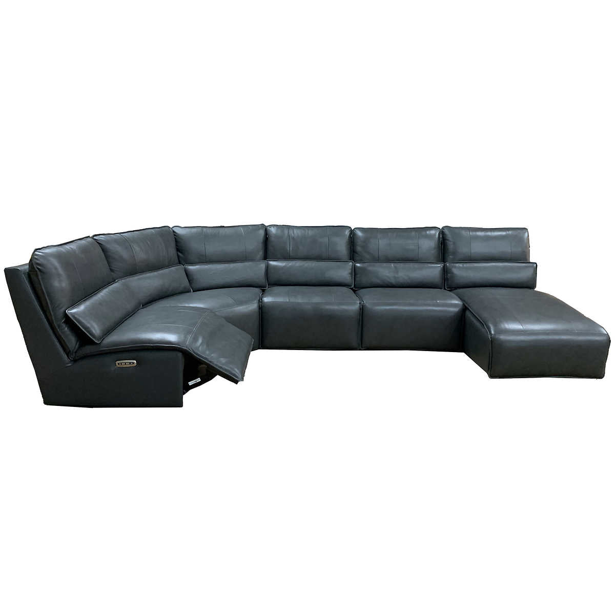 Williamton Leather Modular Power Reclining Sectional