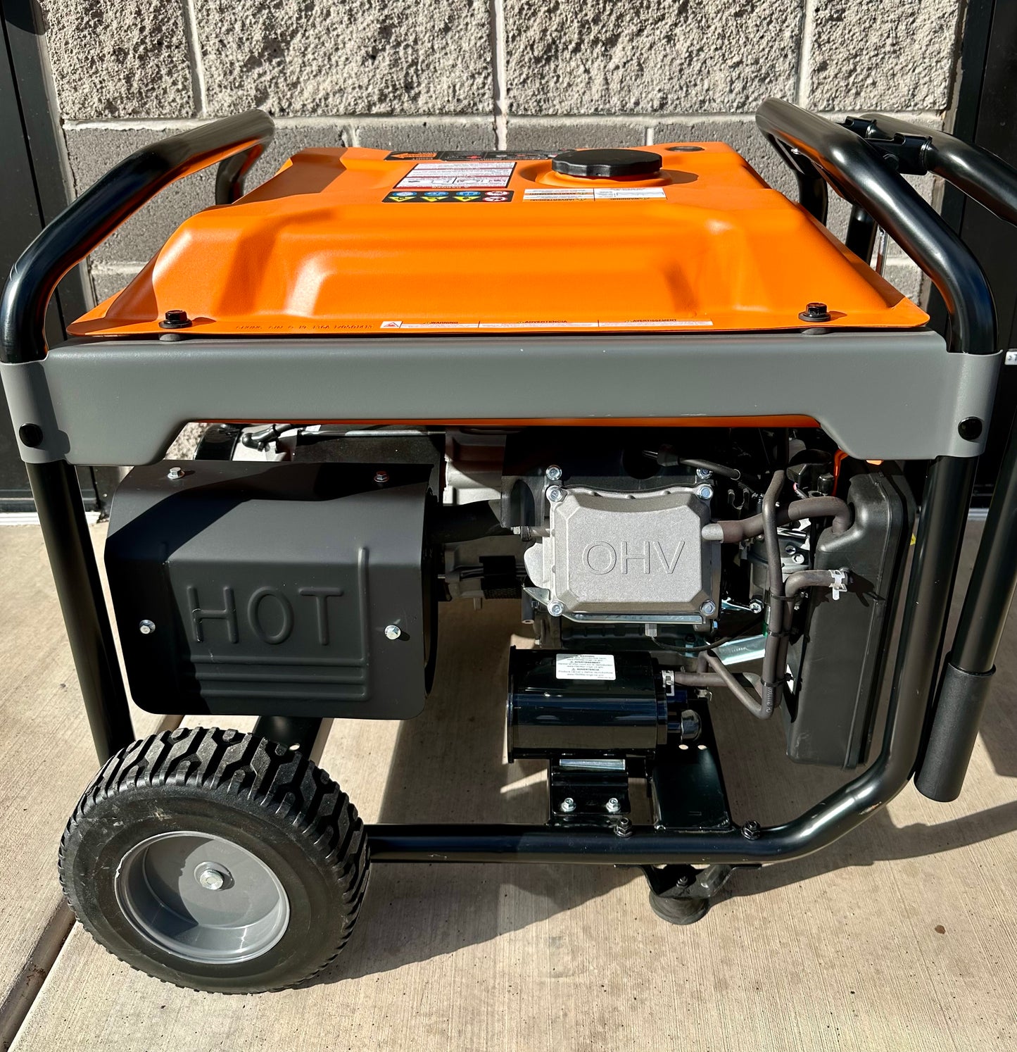 Generac GP9200E 9200W Running / 11250W Peak Gasoline Powered Generator with COsense Technology