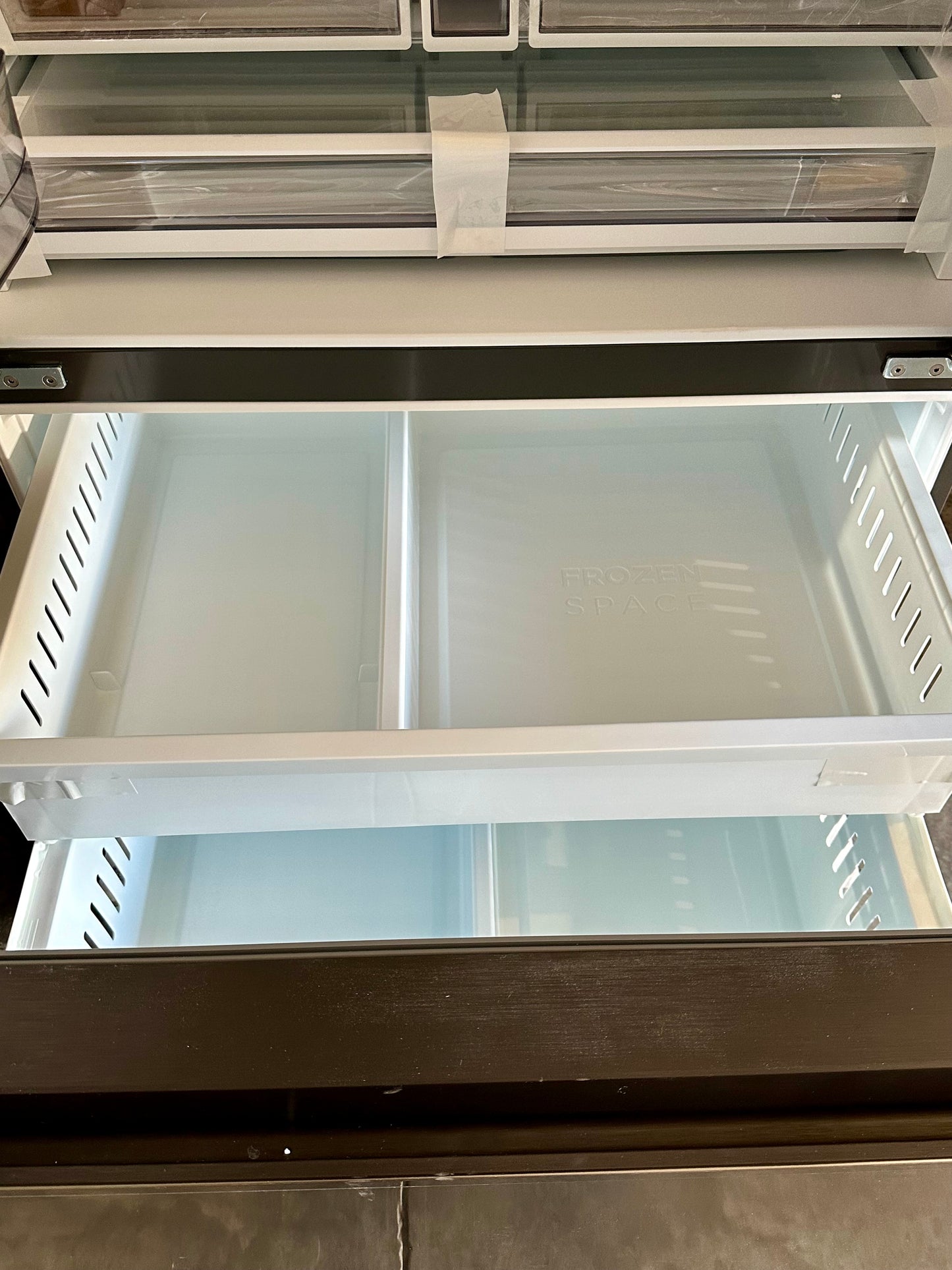 Midea 29.3 cu. ft. French Door Bottom Freezer in Stainless Steel