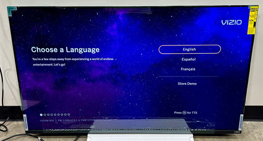 VIZIO 55-inch V-Series 4K LED HDR Smart TV w/Dolby Vision, WiFi 6E, Bluetooth Headphone Capable, Gaming Engine & Alexa Compatibility, V555M-K01, 2023 Model