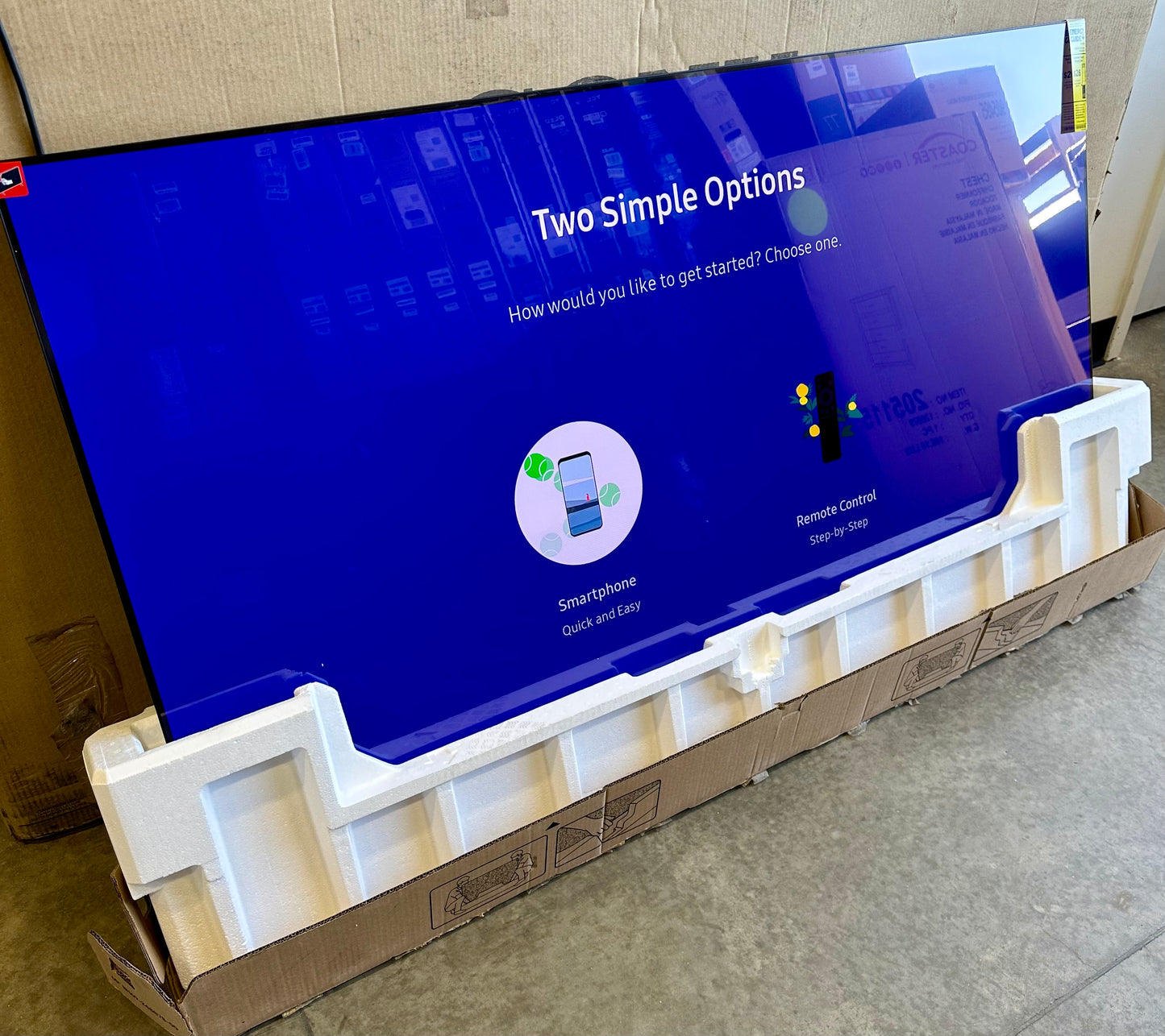 SAMSUNG 65-Inch Class OLED 4K S90C Series Quantum HDR, Dolby Atmos Object Tracking Sound Lite, Ultra Thin, Q-Symphony 3.0, Gaming Hub, Smart TV with Alexa Built-in (QN65S90C, 2023 Model)