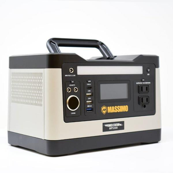 Massimo 500W 12V Portable Lithium Battery Power Station