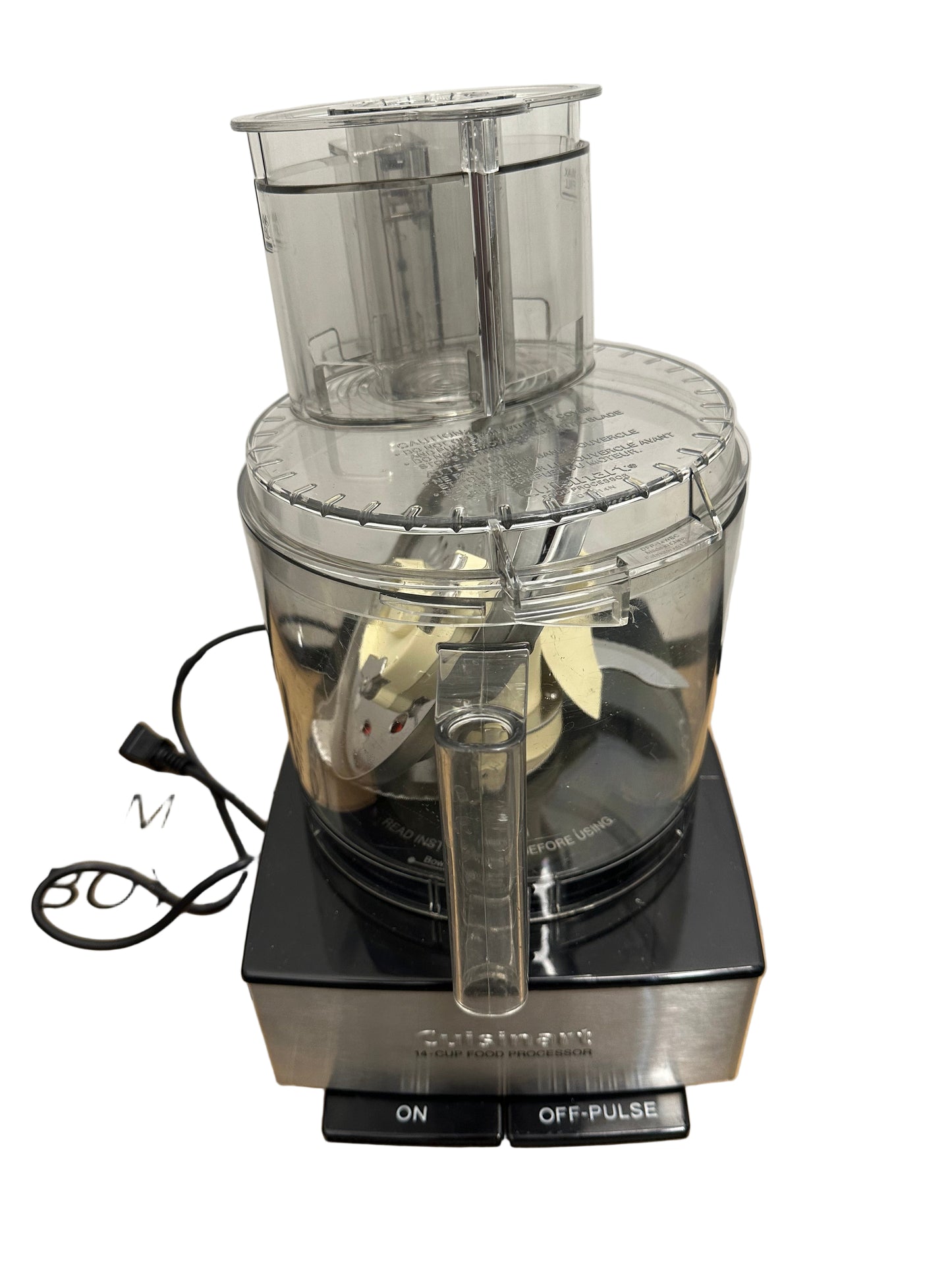 Cuisinart Food Processor 14-Cup Vegetable Chopper for Mincing, Dicing, Shredding, Puree & Kneading Dough, Stainless Steel, DFP-14BCNY