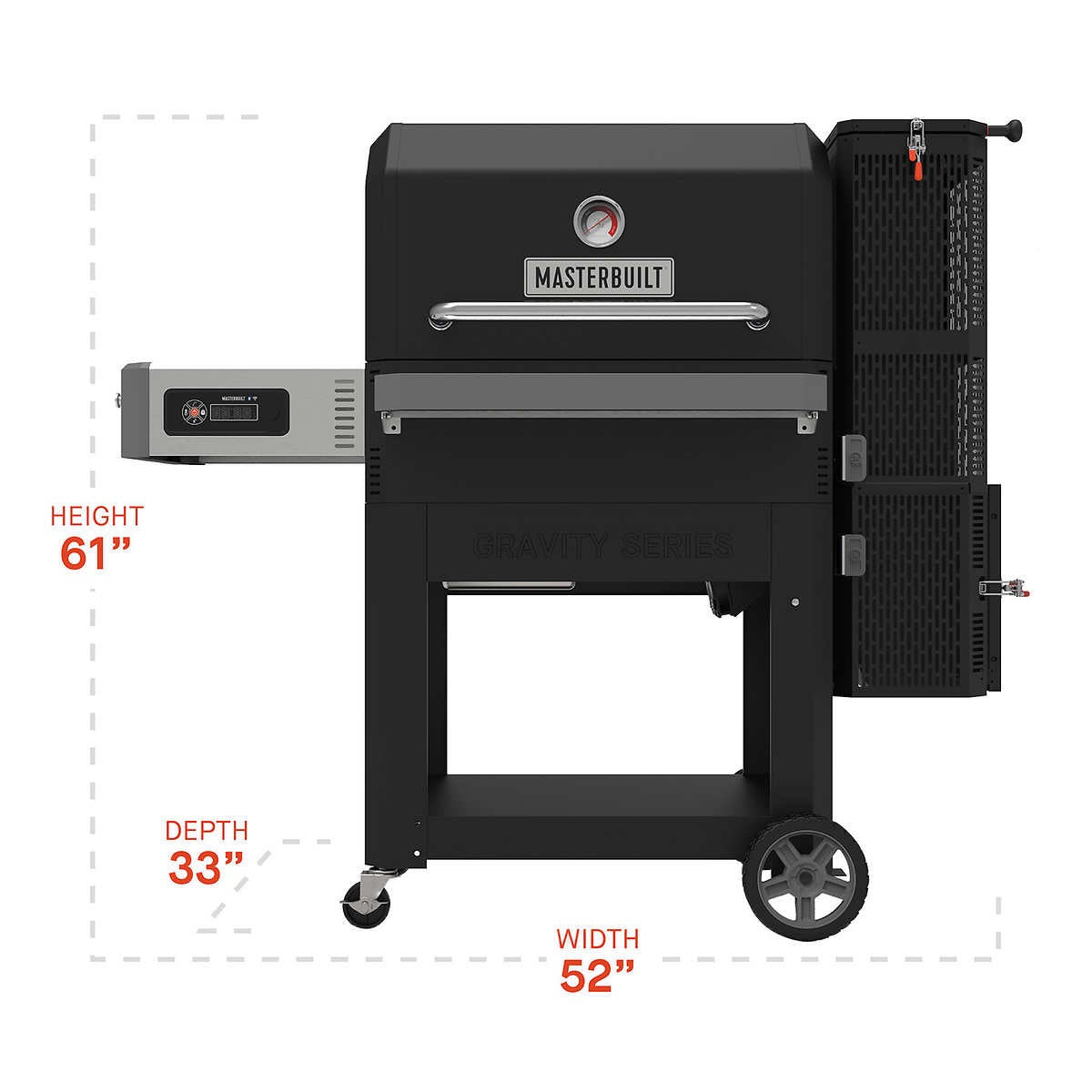 Masterbuilt Gravity Series 800 Charcoal Grill