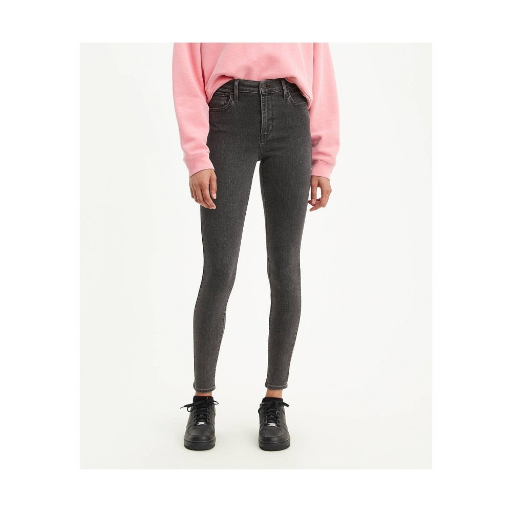 Women's Levi's 720 High-Rise Super Skinny Jeans, Size: 27(US 4)Medium, Black