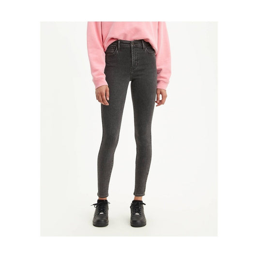 Women's Levi's 720 High-Rise Super Skinny Jeans, Size: 27(US 4)Medium, Black