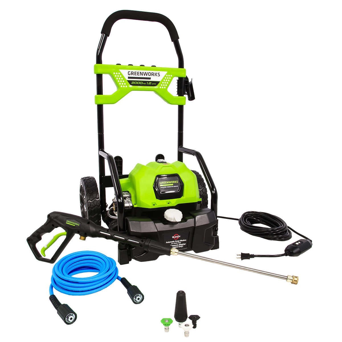 Greenworks 2000 PSI 1.2 GPM Pressure Washer