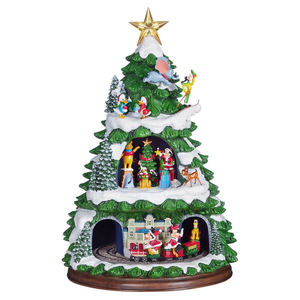 Disney Animated Christmas Tree with Music